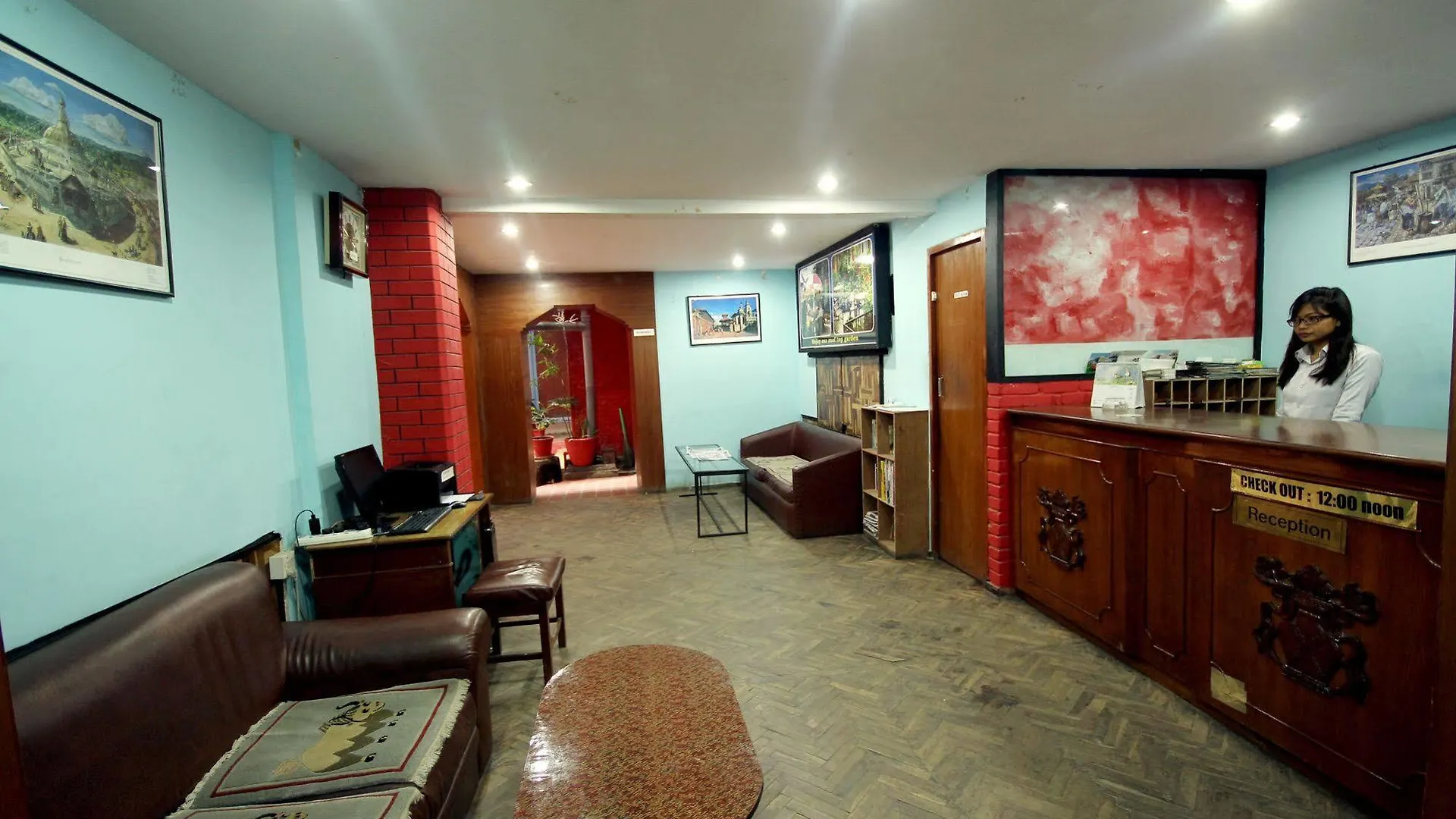 לינה וארוחת בוקר קטמנדו Hotel Holy Lodge